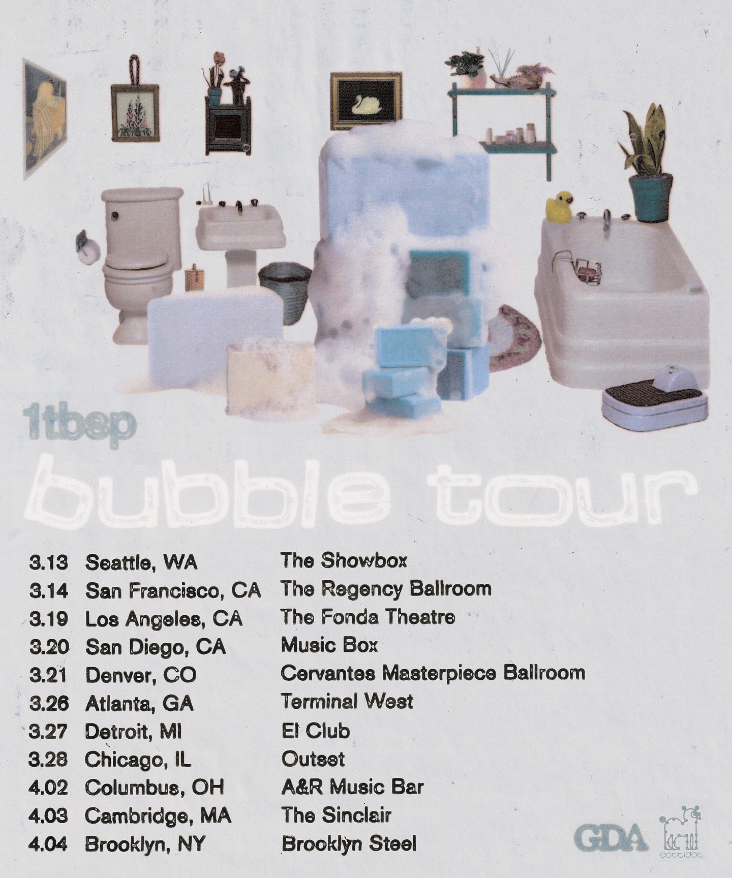 1tbsp Tour Poster 2026